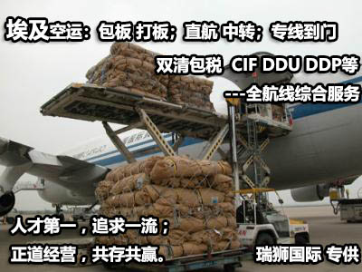 埃及進口清關(guān)公司  埃及進口貨運代理 埃及國際物流有限公司